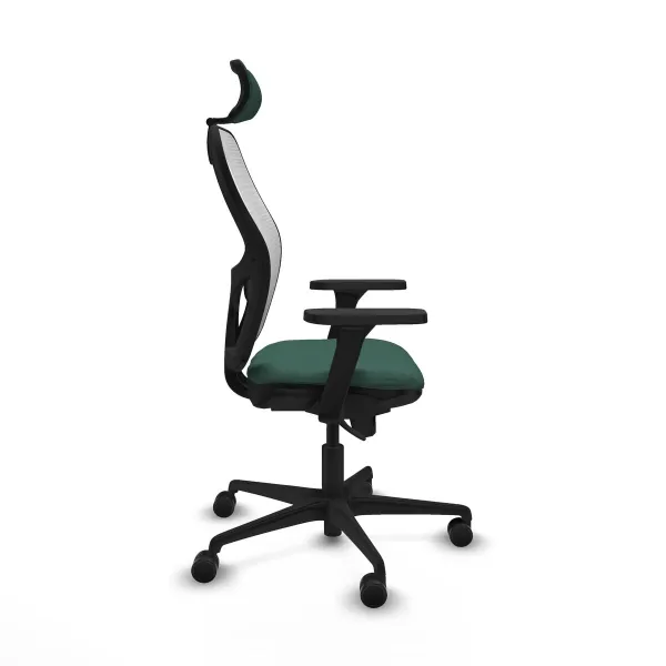 Office Chair with Headrest Jorquera Piqueras y Crespo 3D036N2 Green