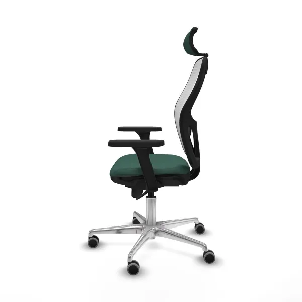Office Chair with Headrest Jorquera Piqueras y Crespo 3D086G2 Green