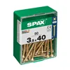 Box of screws SPAX Yellox Wood Flat head 50 Pieces (3,5 x 40 mm)