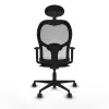 Office Chair with Headrest Jorquera Piqueras y Crespo 1D036N1 White Petroleum green
