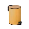 Waste bin 5five Colors Yellow Multicolour Bamboo 3 L Mustard