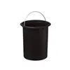 Waste bin 5five Colors Yellow Multicolour Bamboo 3 L Mustard