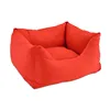 Pet bed Nayeco Red 59 x 59 x 50 cm Multicolour Acrylic 59 x 50 x 20 cm