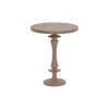 Side table DKD Home Decor Pink Aluminium (40 x 40 x 50 cm)