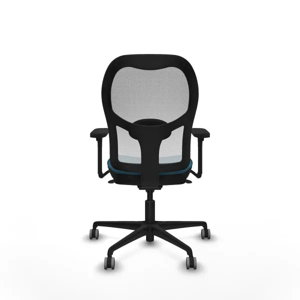 Biroja krēsls Piqueras y Crespo 3D036G0 Balts Zaļā eļļa