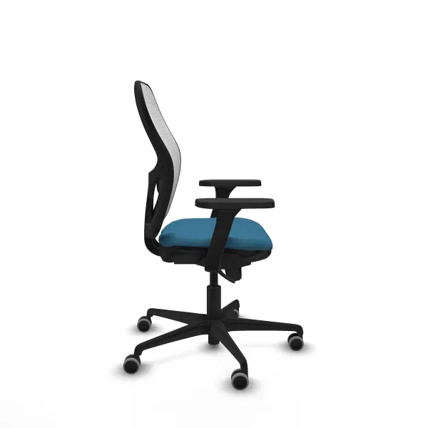Office Chair Piqueras y Crespo 3D036G0 White Petroleum green