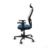 Office Chair with Headrest Piqueras y Crespo 3D036G1 White Petroleum green