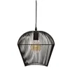 Ceiling Light Atmosphera Jena Black 40W Metal (26 x 26 x 25 cm)