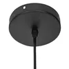 Ceiling Light Atmosphera Jena Black 40W Metal (26 x 26 x 25 cm)