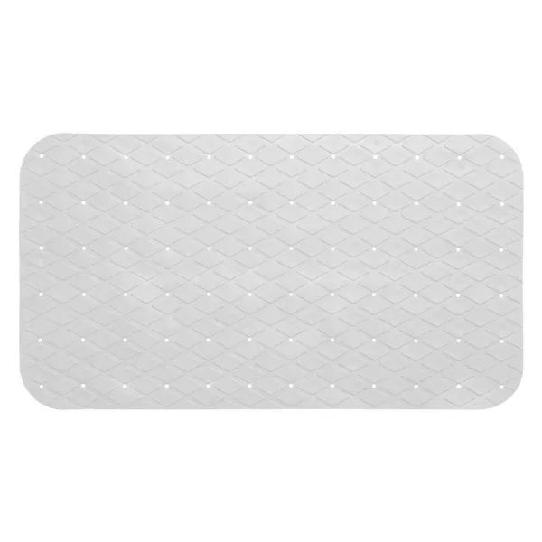 Non-slip Shower Mat 5five White PVC (69 x 39 cm)