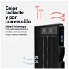 Radiator Universal Blue 4020B UCRM9004 Black 2000 W