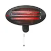 Quartz Heater EDM 07090 Black 2000 W