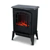 Decorative Electric Chimney Breast Classic Fire Torino Black 2000 W 56,5 x 24 x 38 cm