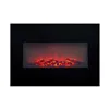 Decorative Electric Chimney Breast Classic Fire Memphis Black 1800 W 66 x 13 x 46 cm