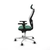 Office Chair with Headrest Piqueras y Crespo 3D086G2 Emerald Green