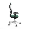 Office Chair with Headrest Piqueras y Crespo 3D086G2 Emerald Green