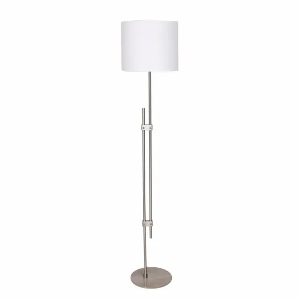 Floor Lamp DKD Home Decor Silver Metal (30 x 30 x 148 cm)