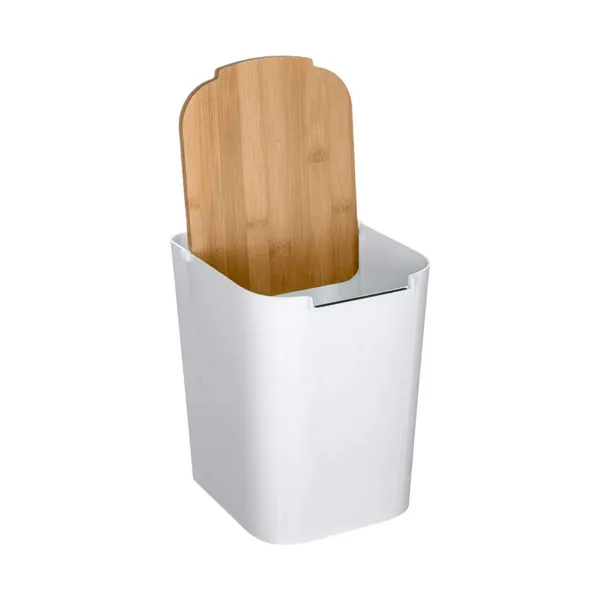 Waste bin 5five Baltik White Natural 5 L (5 L)