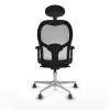 Office Chair with Headrest Piqueras y Crespo 2D086G1 White Dark brown