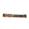 Dog collar Nayeco 48-66 x 2,5 cm Beige Green