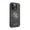 Guess 4G Big Metal Logo - Case for iPhone 15 Pro (Grey)