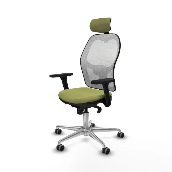 Office Chair with Headrest Piqueras y Crespo 3D086G2 Green