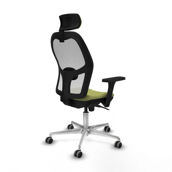 Office Chair with Headrest Piqueras y Crespo 3D086G2 Green