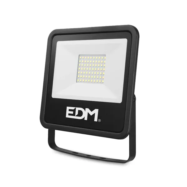 LED spotlight EDM Black 50 W F 4000 Lm (6400 K)