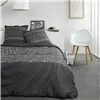 Bedding set TODAY Circles Dark grey Double bed 240 x 260 cm