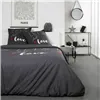 Bedding set TODAY Love Grey Double bed 240 x 260 cm