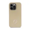 Guess 4G Strass Metal Logo - Case for iPhone 15 Pro (Gold)
