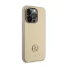 Guess 4G Strass Metal Logo - Case for iPhone 15 Pro (Gold)
