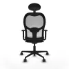 Office Chair with Headrest Jorquera Piqueras y Crespo 1D036N1 Dark grey