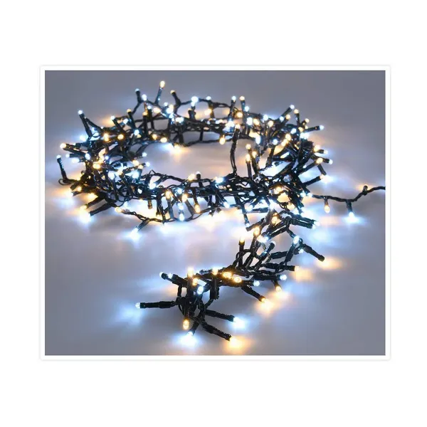 Wreath of LED Lights White (17 m)