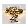 Wreath of LED Lights White Soft green 53 m