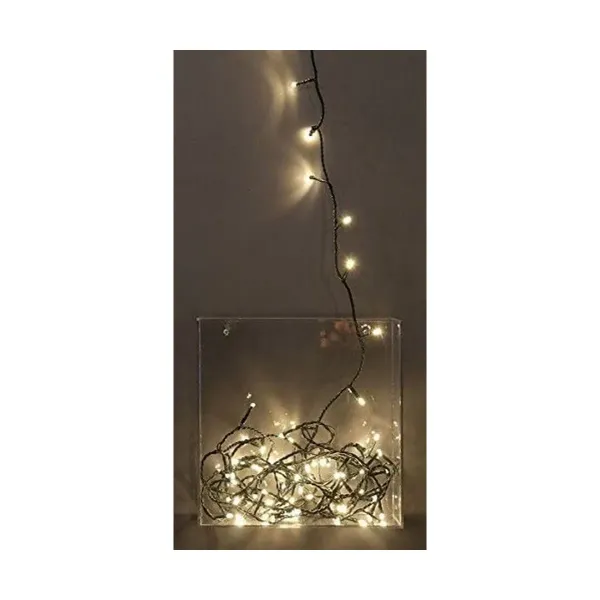 Wreath of LED Lights White (39 m)