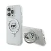 Karl Lagerfeld Ring Stand Choupette Head MagSafe - iPhone 15 Pro Max Case (white)