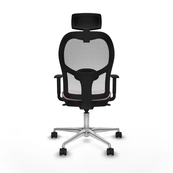 Office Chair with Headrest Piqueras y Crespo 1D086N2 Pink