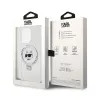 Karl Lagerfeld Ring Stand Choupette Head MagSafe - iPhone 15 Pro Max Case (white)