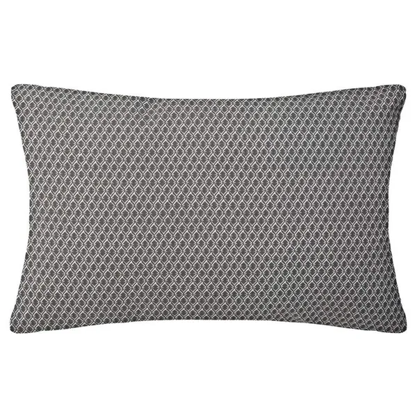 Cushion Atmosphera Otto Grey Cotton (50 x 30 cm)