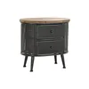 Nightstand DKD Home Decor Fir Metal (53 x 35 x 51 cm)