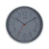 Wall Clock Versa Grey Plastic (4,3 x 30,5 x 30,5 cm)