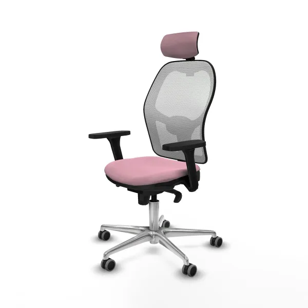 Офисный стул с изголовьем Piqueras y Crespo 3D086G2 Розовый