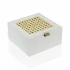 Jewelry box Versa Squared White (16 x 8 x 16 cm)