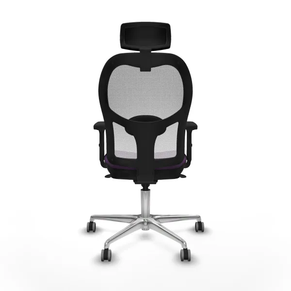 Office Chair with Headrest Piqueras y Crespo 2D086G2 Purple