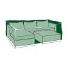 Protective Case Altadex Set of furniture Green Multicolour Polyethylene 300 x 200 x 80 cm