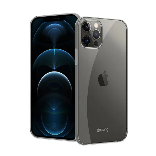 Crong Crystal Slim Cover - iPhone 12 Pro Max Case (Clear)