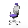 Office Chair with Headrest Piqueras y Crespo 1D086G2 Lilac