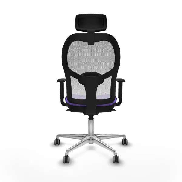 Office Chair with Headrest Piqueras y Crespo 1D086G2 Lilac
