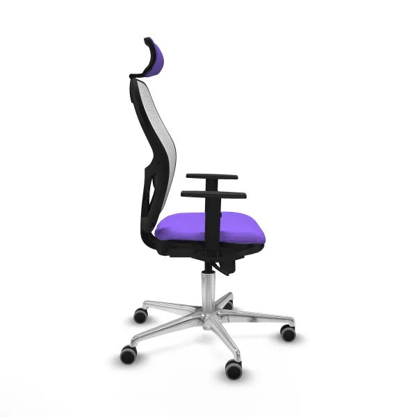 Office Chair with Headrest Piqueras y Crespo 1D086G2 Lilac